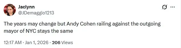 Unexpected Tension on CNN's New Year's Eve Special as Andy Cohen Criticizes Eric Adams