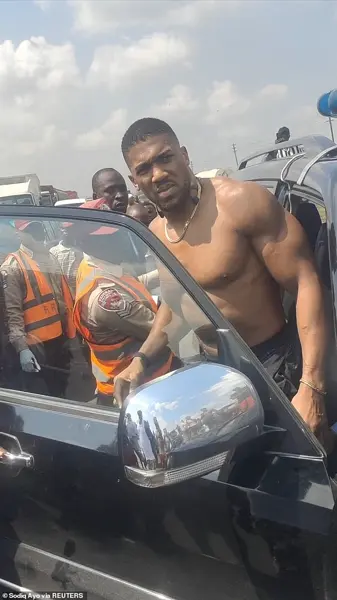 Anthony Joshua Pays Respect to Friends Killed in New Year's Eve Car Crash After Hospital Discharge