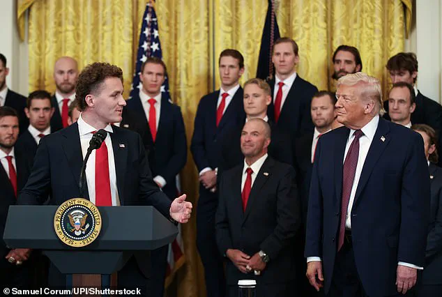 President Trump Celebrates Florida Panthers' Stanley Cup Victory and Receives Golden Gift