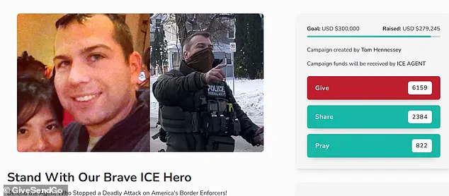 Privileged Access to Crowdfunding Funds: ICE Officer's Million-Dollar Campaign Amid Controversy