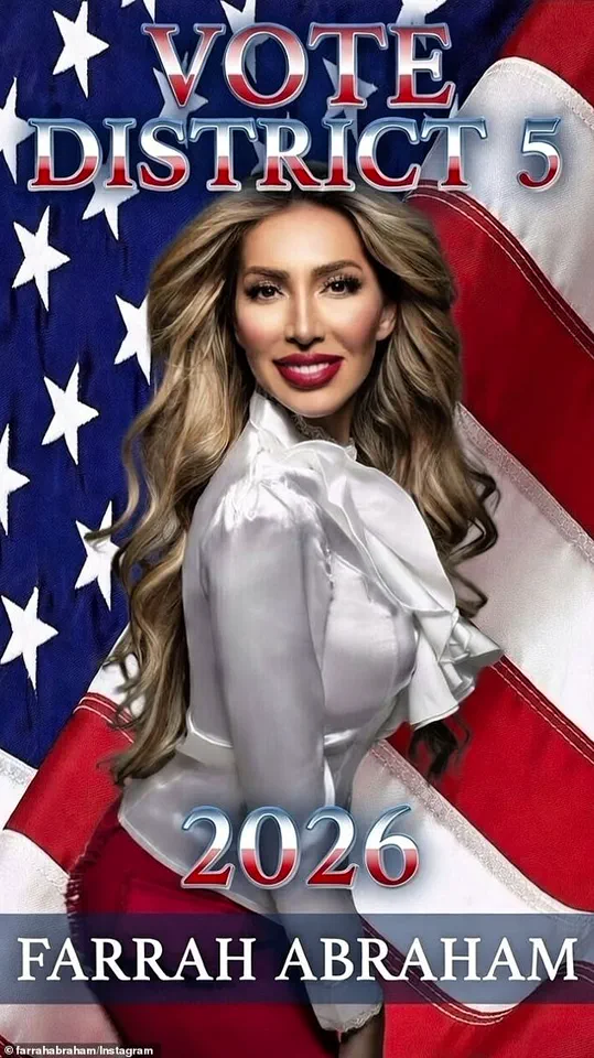 Farrah Abraham's Mayoral Campaign Collapses After TMZ Reveals 2028 Election Date Miscalculation