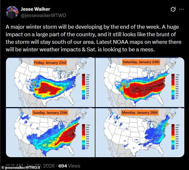 Red Alerts Issued as Experts Warn of 'Catastrophic Conditions' from Winter Storm Fern