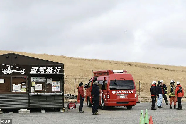 Grim Discovery of Tourist Helicopter in Mount Aso's Crater Sparks Community Concerns