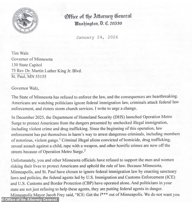 Governor Tim Walz Urges Trump to Withdraw Federal Immigration Agents After Deadly Shooting, as Critics Highlight Flawed Enforcement Policies
