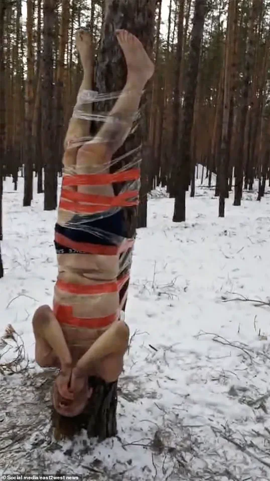 Alleged Footage Reveals Russian Soldiers Stripped of Winter Uniforms and Exposed to Cold in Conflict Zone