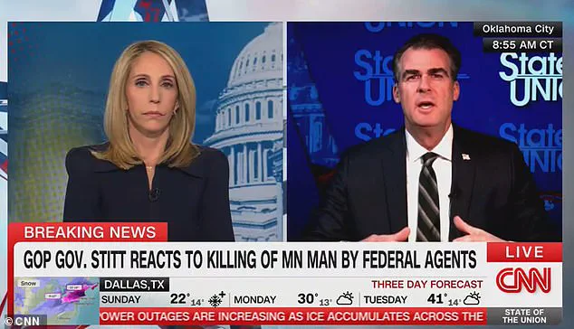 Limited Access to Information: Oklahoma Governor's Sharp Critique of Federal Immigration Enforcement in Wake of Minneapolis Tragedy