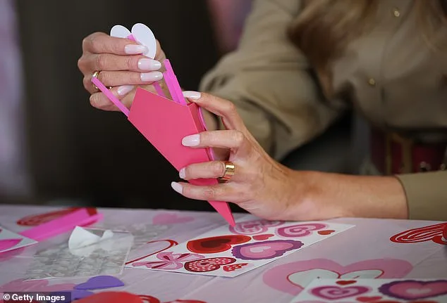 Melania Trump Brings Hope to Children at NIH on Valentine's Day