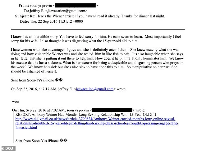 Uncovered Emails Reveal Toxic Ties Between Epstein, Woody Allen, and Soon-Yi Previn, Raising Moral Questions