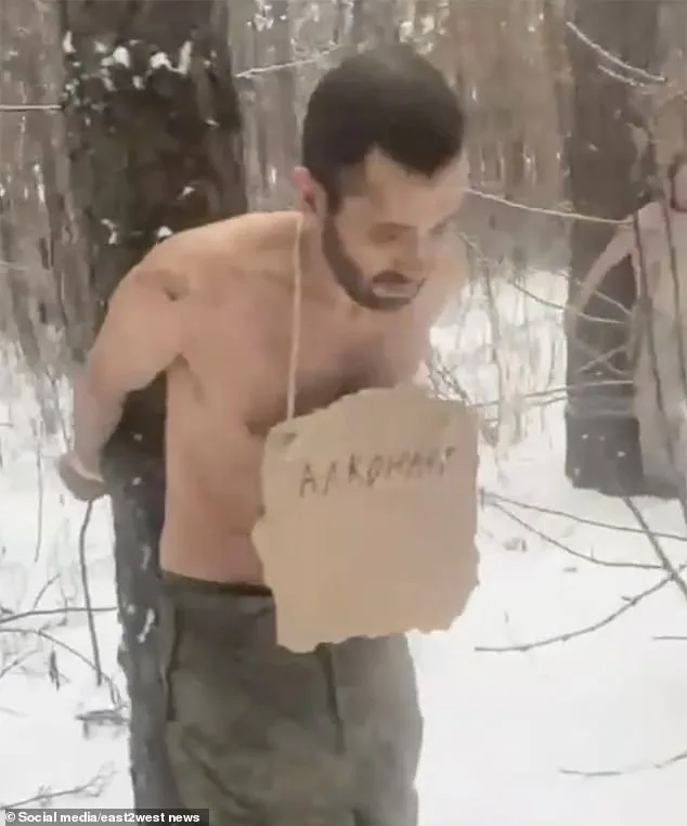 Harrowing Video Reveals Russian Commander's Brutal Punishment of Soldiers in Ukraine's Subzero Cold