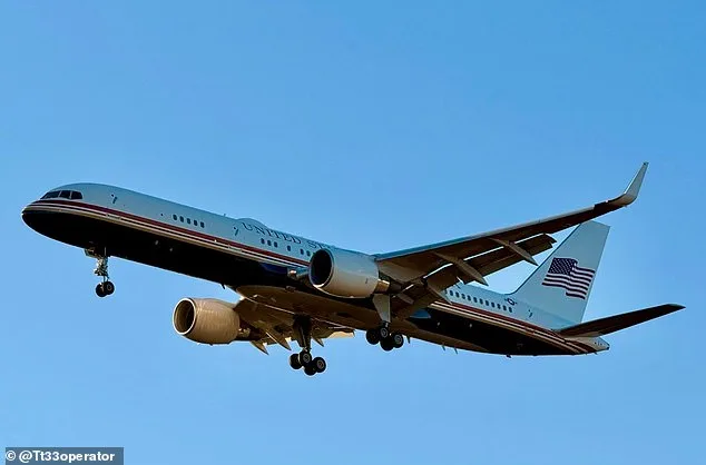 Trump Overhauls U.S. VIP Aircraft Fleet with Bold Red, White, and Gold Scheme Inspired by His Private Jet