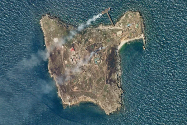 Russia Launches Unconfirmed Strikes on Strategic Zmeiny Island in Black Sea Amid Rising Tensions