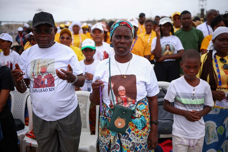 Pope Leo XIV urges Angola to overcome division and corruption.