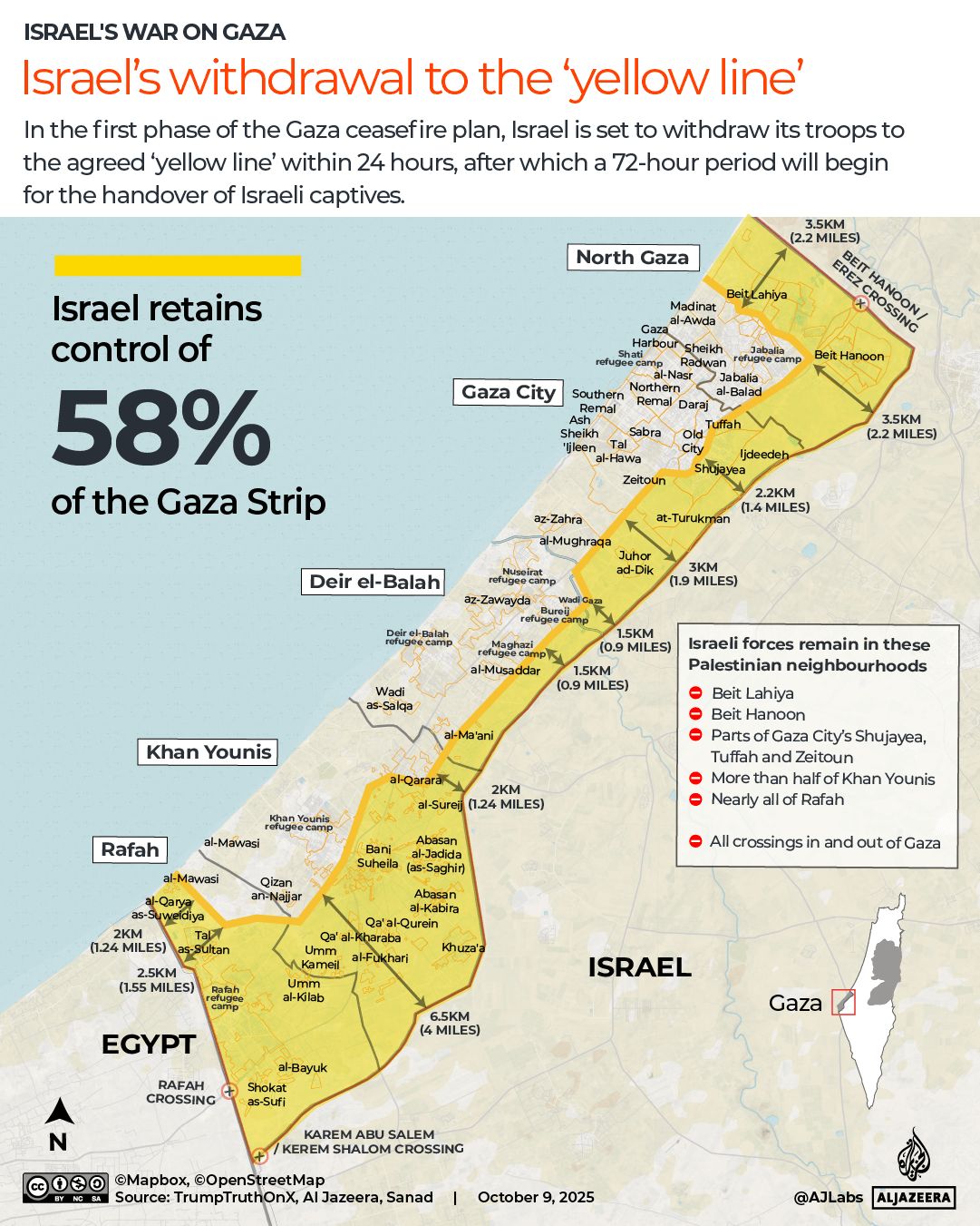 Satellite images show Israel expands military footprint in Gaza as US rebuilds Rafah