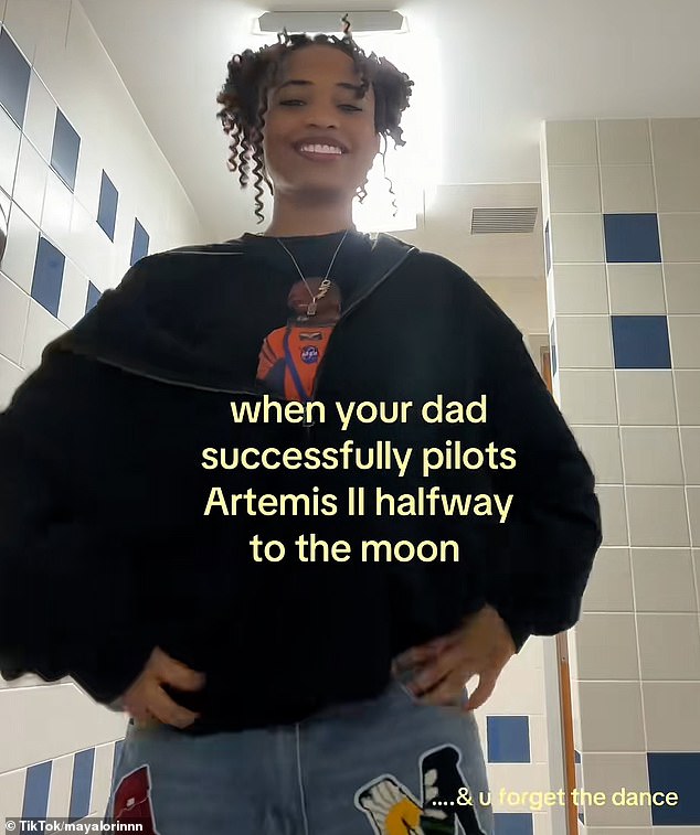 Artemis II Pilot Victor Glover's Daughter Goes Viral with Moon Dance