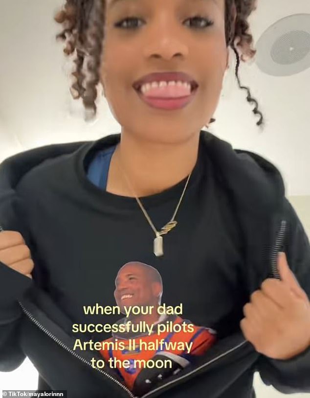 Artemis II Pilot Victor Glover's Daughter Goes Viral with Moon Dance