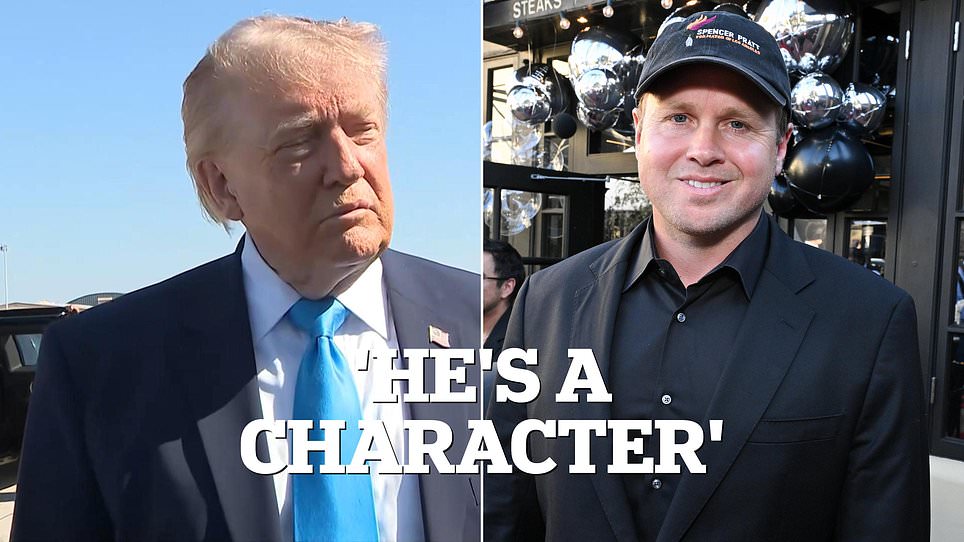 Trump praises reality star Spencer Pratt as he launches LA mayoral bid.