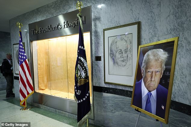 Trump visits Walter Reed ahead of 80th birthday amid bruising rumors